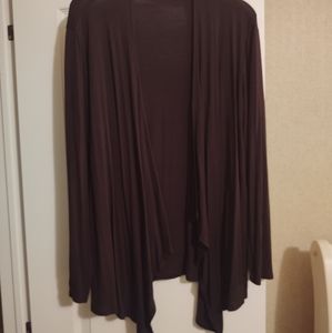 Dark Chocolate Brown Cardigan